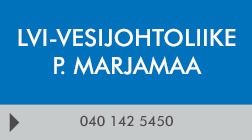 LVI-Vesijohtoliike P. Marjamaa logo